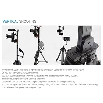 Amazon | KONOVA Camera Slider コノバ カメラ スライダー K5